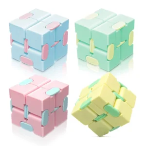 Magic Puzzle Cube Anti Stress Relief Toys for Adults Infinite Flip Funny Cube Sensory Toys for Children Special Needs Xmas Gifts