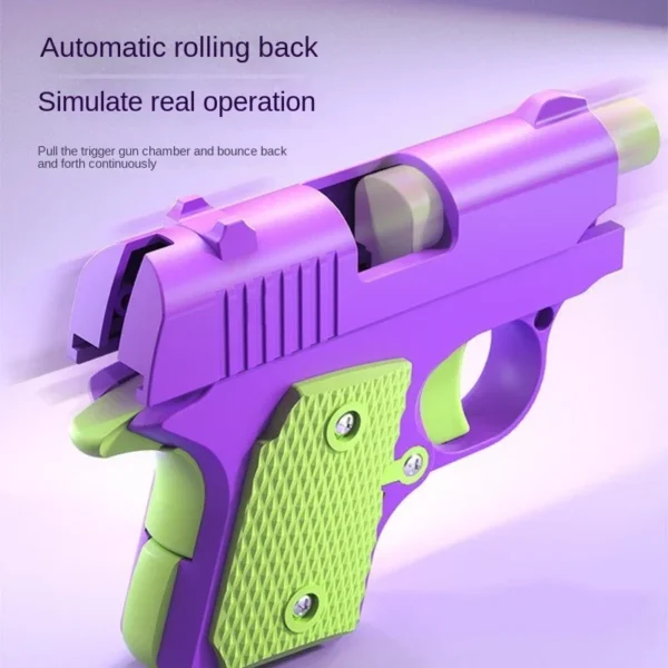 Mini 1911 Children'S Toy Guns Model 3D Gravity Printing Fidget Toy for Kids Adults Stress Relief Toy Children Decompression Gift - Image 6